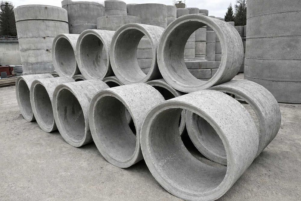 Kręgi betonowe rury studnie przepusty drogowe SZAMBO Transport