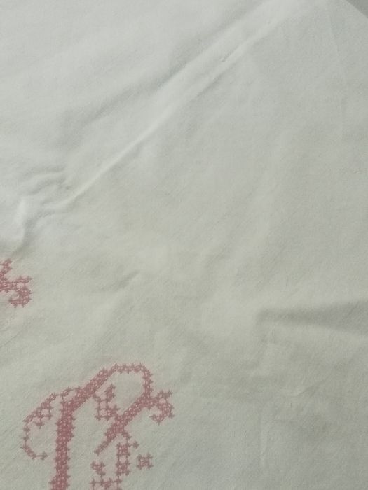 Toalha de linho antiga