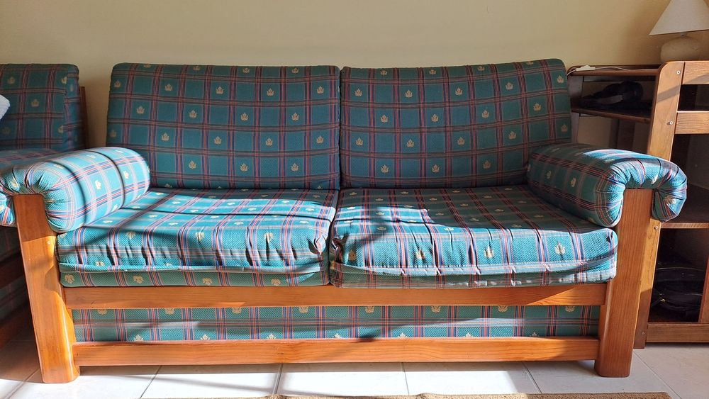 Conjunto Sofá vintage