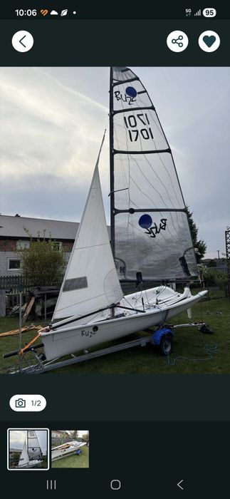 Łódź żaglówka Topper Buzz
