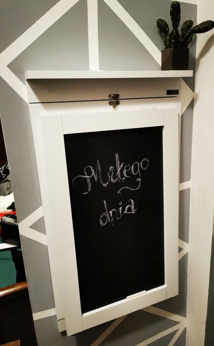 Tablica kredowa stolik rozkladany