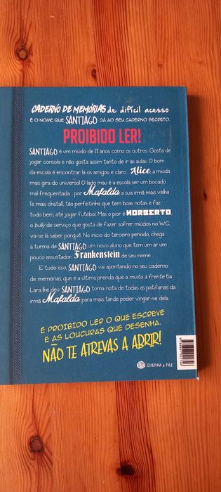 Caderno de memorias de dificil acesso