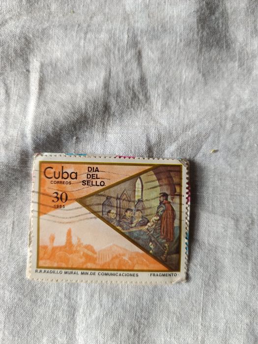 Selo de colleccao "Cuba"1982.