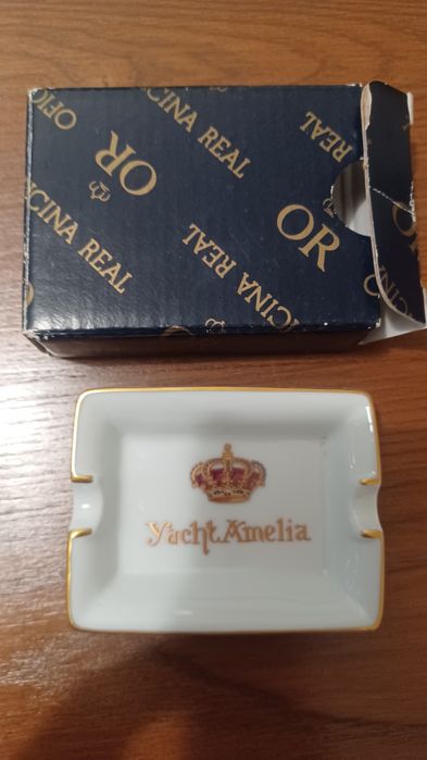 Cinzeiro porcelana Oficina Real