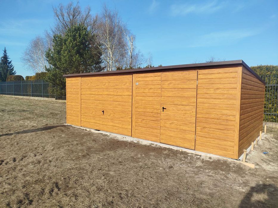 Garaż Blaszany, Blaszak, 4 x 5 Złoty Dąb