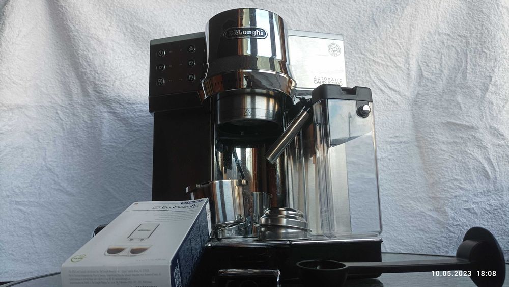 Ostatni ekspres DELONGHI EC 850.M z całym wyposażeniem idealny prezent