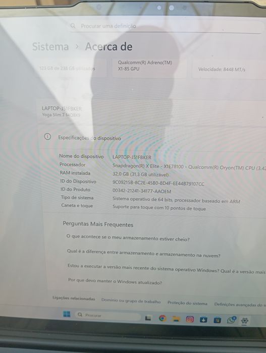 Computador novo e no bom estado