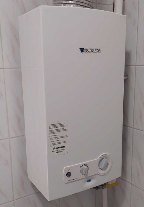 Piecyk gazowy Junkers, Termet, Vaillant z montażem