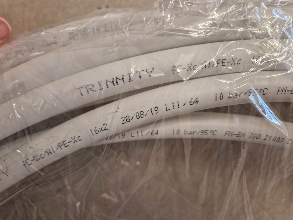 Alu Pex TRINNITY  HENCO PEXc-AL-PEXc 16x2.0 (15.5mb) - Rura wielowarst