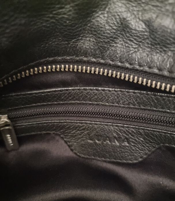 Кожаная плетеная сумка Luana Ferracuti