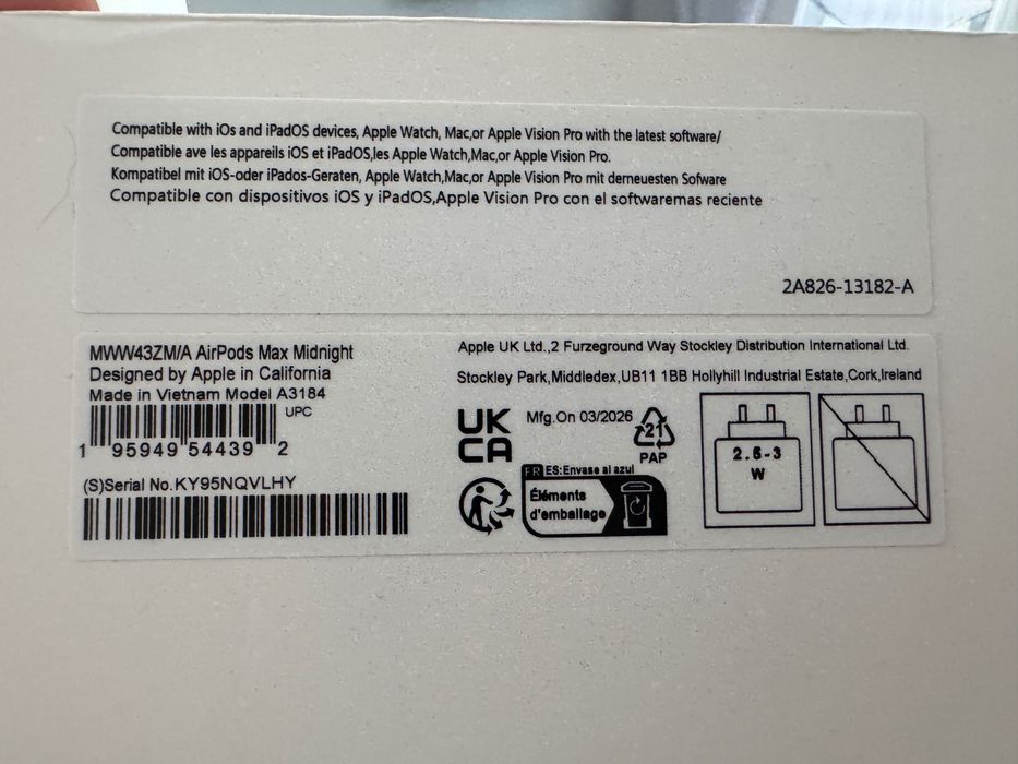 Słuchawki Apple AirPods Max USB-C Midnight