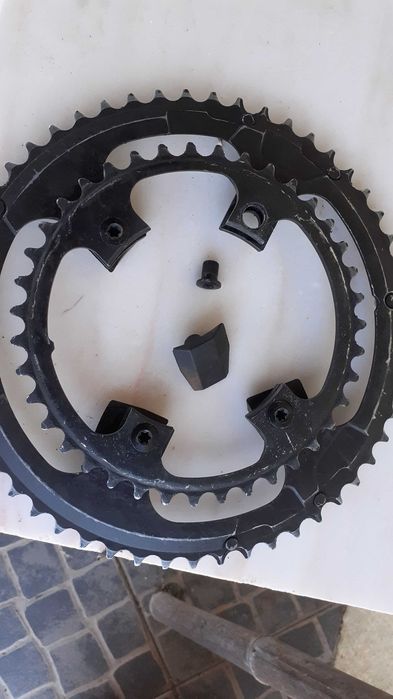 Pratos para pedaleiro ultegra Race On 53/39