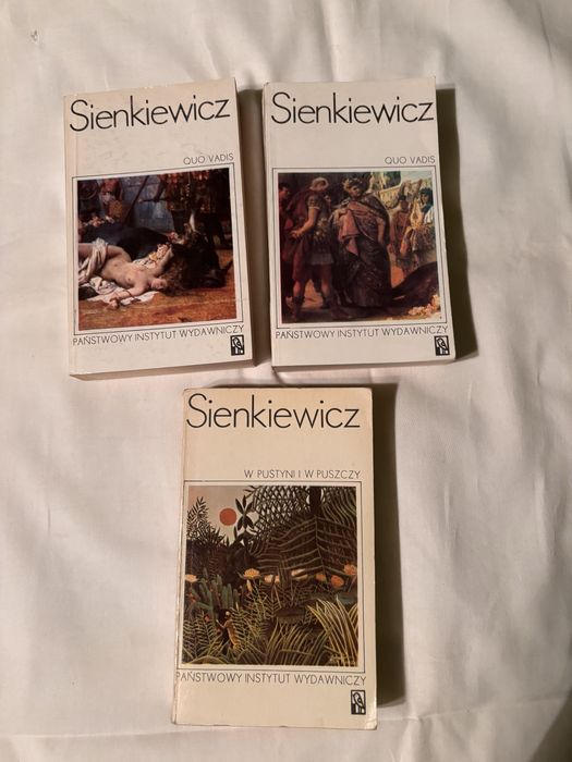 Henryk Sienkiewicz Quo Vadis i W Pustyni i w Puszczy