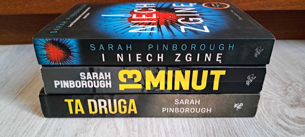 3x Sarah Pinborough Ta druga + I niech zginę + 13 minut     BDB