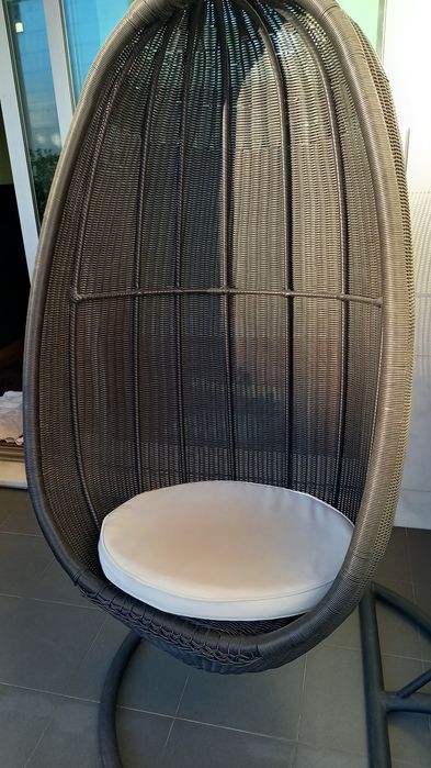 Cadeira Baloiço Suspensa EGG Varanda / Jardim