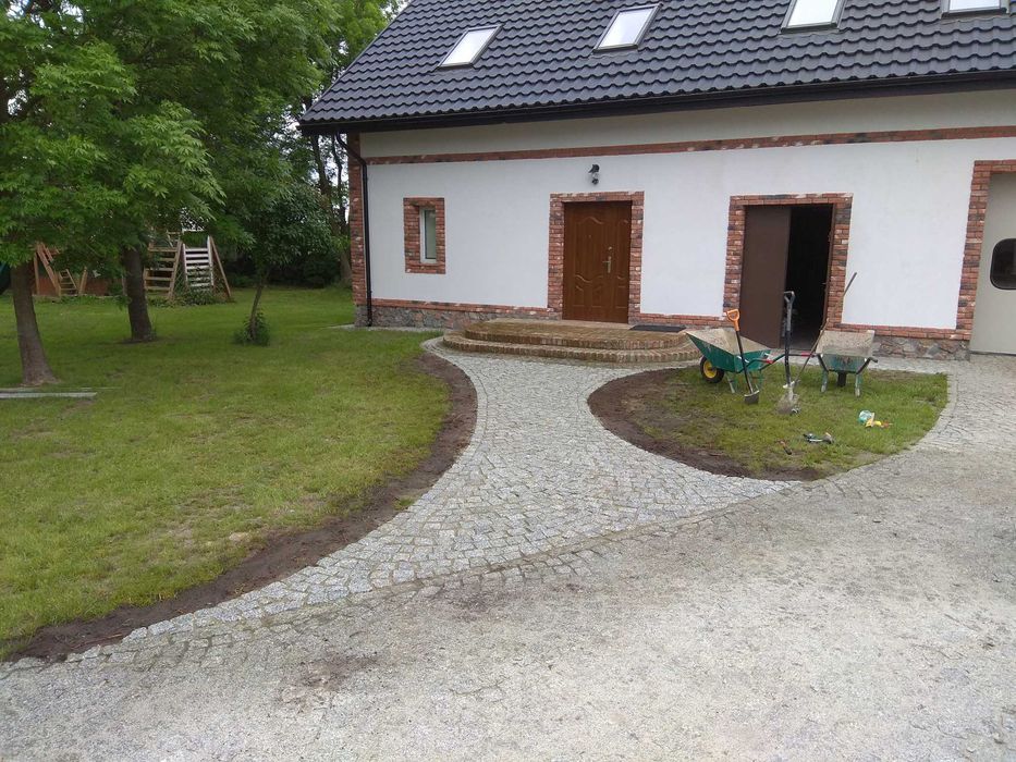 Kostka granitowa, kostka kamienna, granit 8/11 4/6