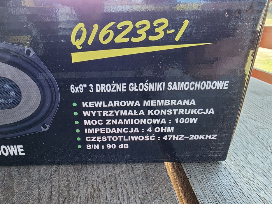 Głośniki Tayama 6x9 cali jajka NOWE