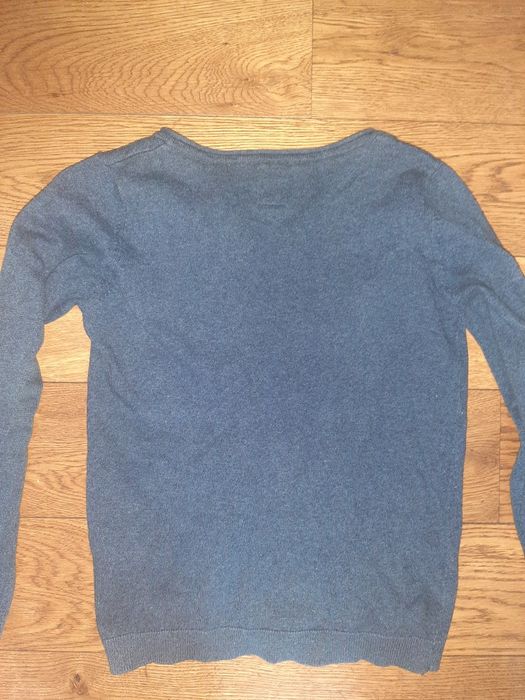 Sweter sweterek smyk 128 granatowy