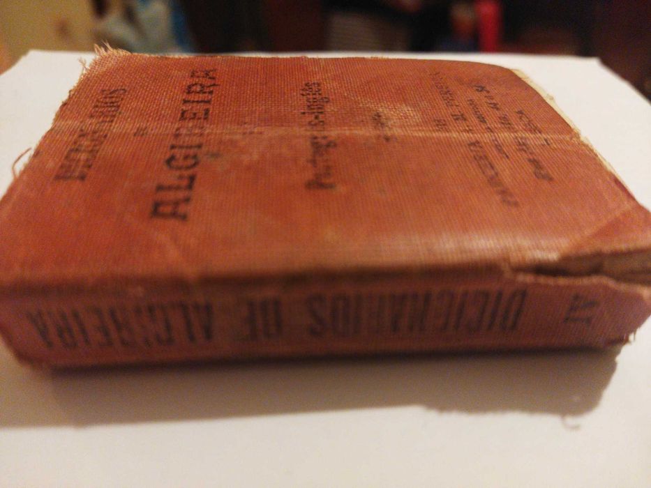 Mini dicionário de bolso de 1918