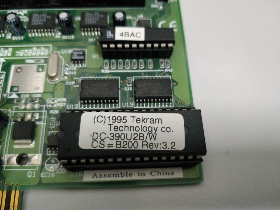 Placa controladora scsi tekram64730002753283124