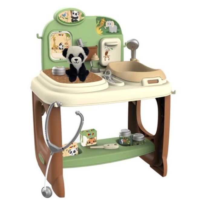 Ігровий набір Smoby Центр для догляду за тваринами з пандою (340406)