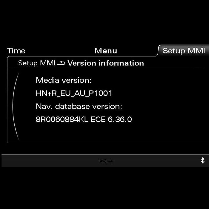 Actualização dos Mapas para a Audi