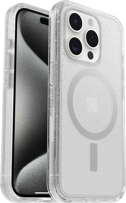 OtterBox Symmetry iPhone 15 Pro etui Pancerne Magsafe Brokatowe