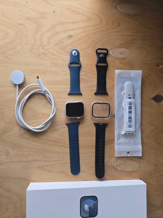 Apple Watch Series 9 41mm GPS + Cellular – UŻYWANY dobry stan +dodatki