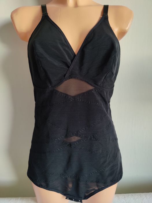 Body modelujące sylwetkę XXL czarne 2XL bielizna