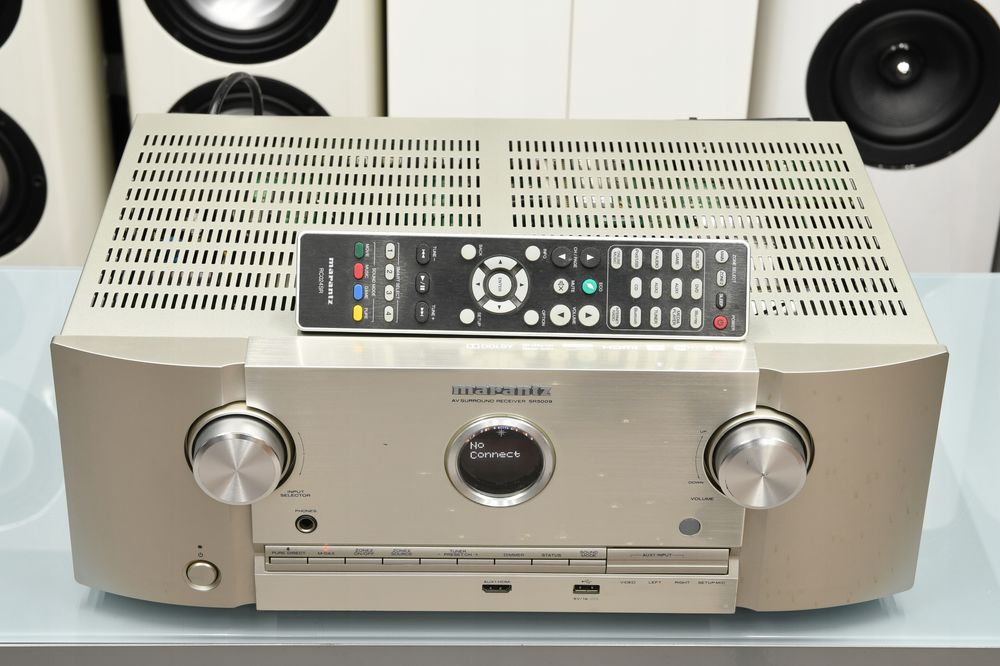 Amplituner wzmacniacz do kina domowego stereo Marantz SR5009 pilot