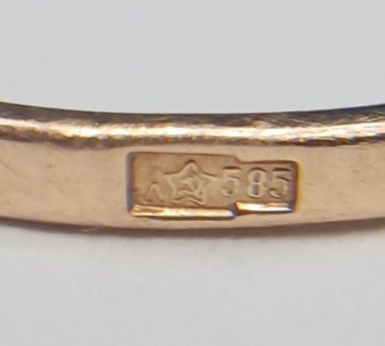 Каблучка золото 585°