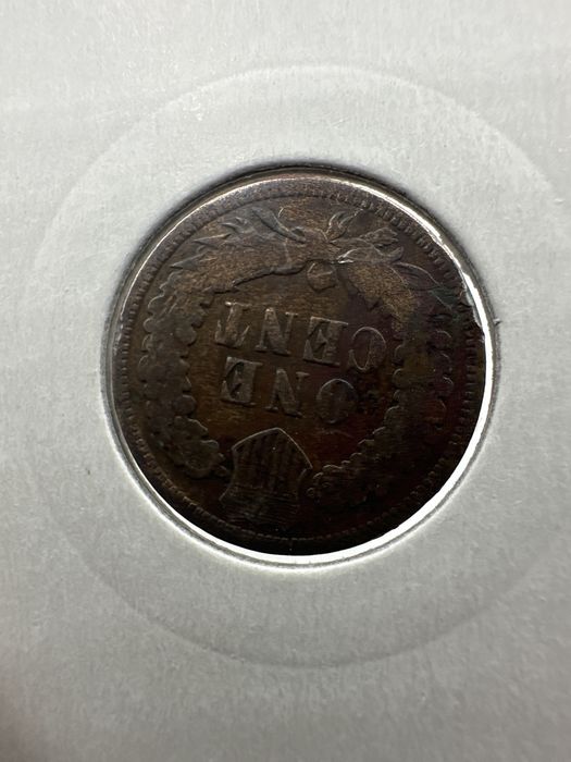 One cent 1873 USA Stany Zjednoczone open 3 SKRĘTKA