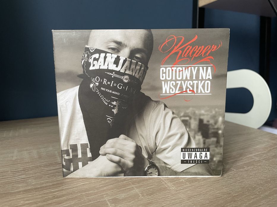 Kacper - gotowy na wszystko plyta cd rap hip hop