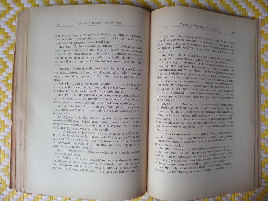 Notas à organização judiciária  do Ultramar