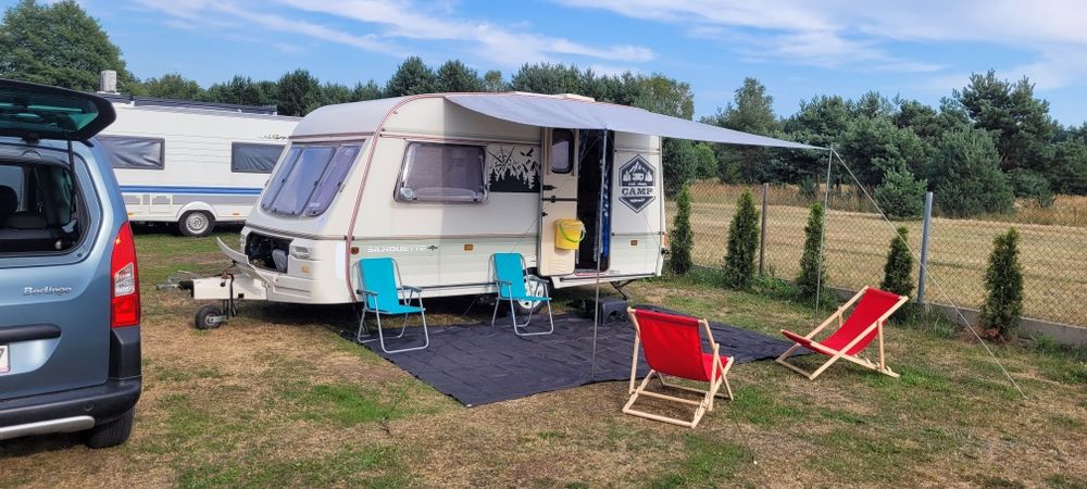 Daszek markiza do przyczepki kempingowej kampera