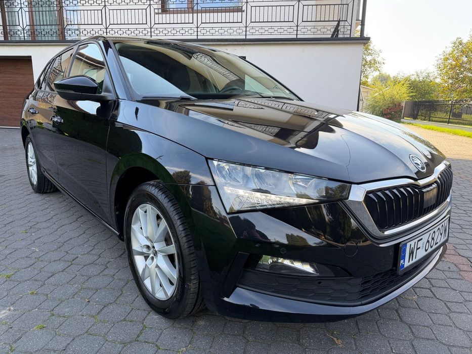 Skoda Scala 1.0TSI 110KM AMBITION PLUS, FULL LEDY, 2022r, 1-wł, z salonu PL, F-VAT