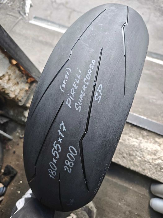 Мото шина резина спорт 180/55 R17 задняя с Германии