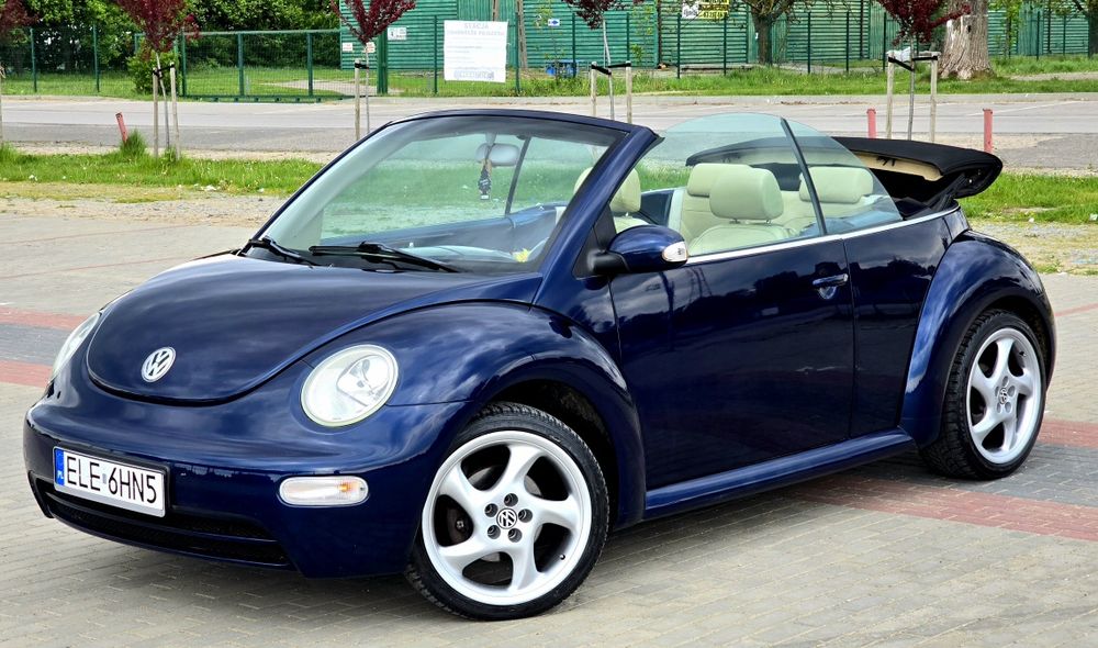 VW new beetle cabrio 1.9 TDI skóra