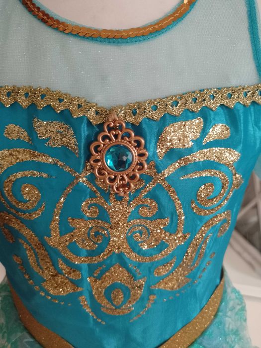 NOWY strój karnawałowy JASMINA DŻASMINA kostium przebranie 122/140 2