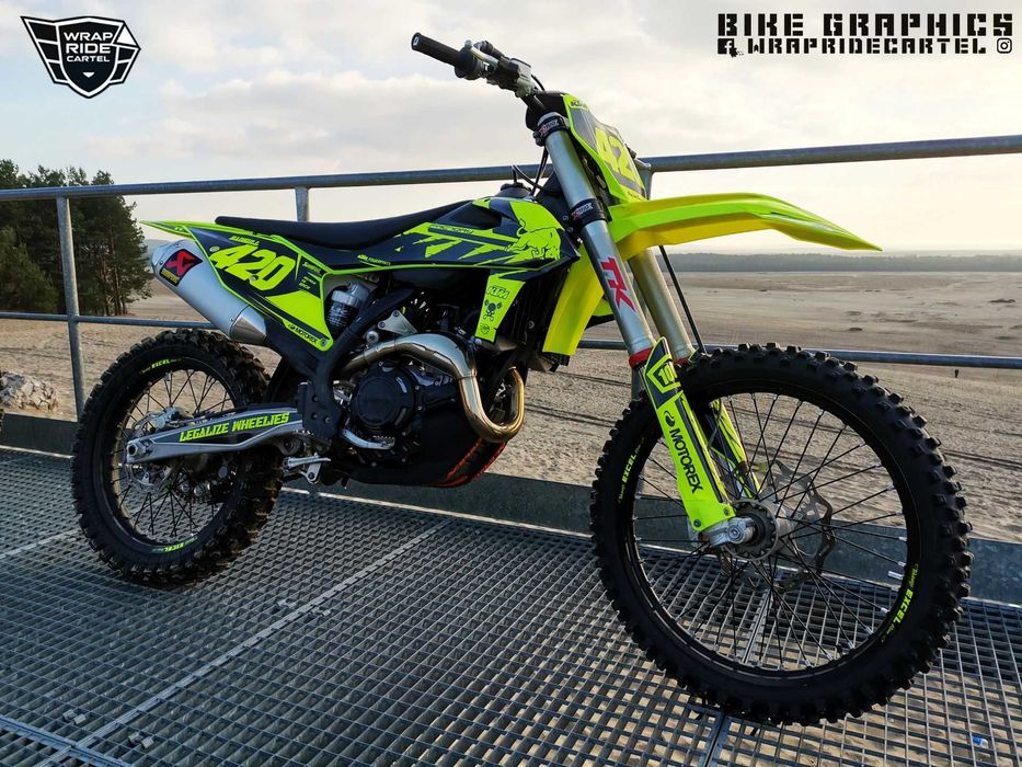 Profesjonalna Okleina PRO MX - KTM SX SXF EXC od 2017 do 2019