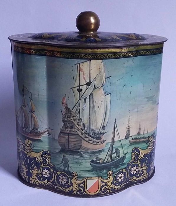 Lata antiga Heller muito bonita