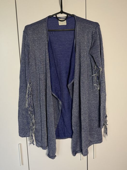 Кардиган Vero Moda з люрексом і бахромою, новий, M-L