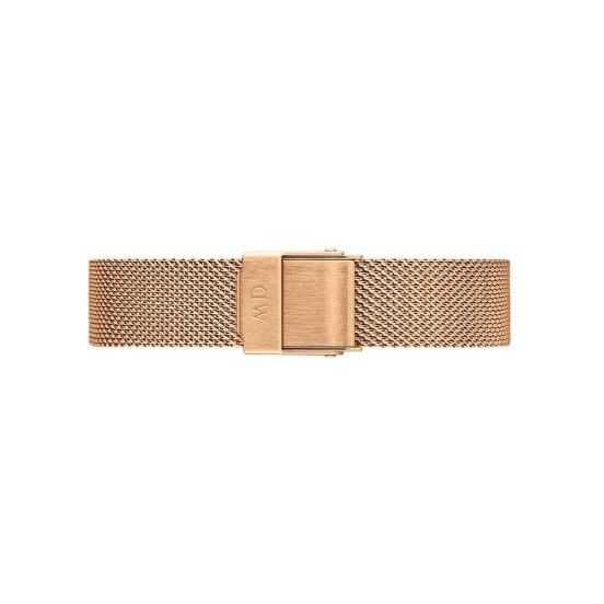 Ремінець на годинник Daniel Wellington 12мм рожево-золотий