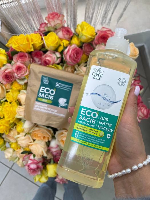 Еко средство доя мытья посуды