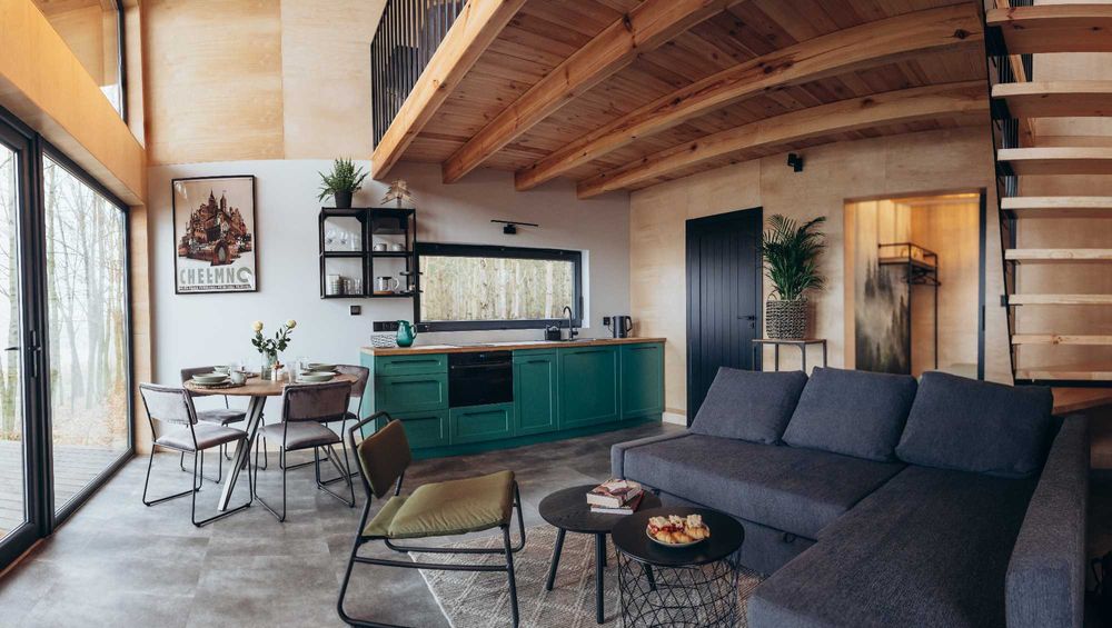 Domki letniskowe nad jeziorem Kujawy