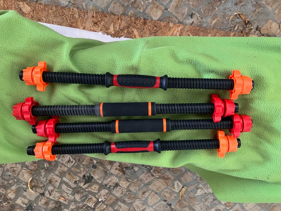 Conjunto Musculação Completo: Banco + Rack + 76kg Pesos + Polia