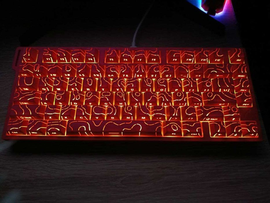 Магнітна клавіатура attack shark r82 he