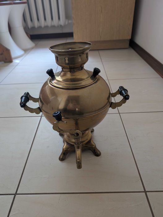 Parowar mosiężny mosiądz