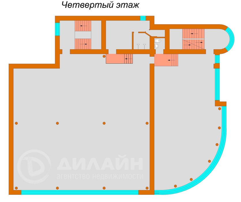 Здание на Южном микрорайоне, на фасаде улицы