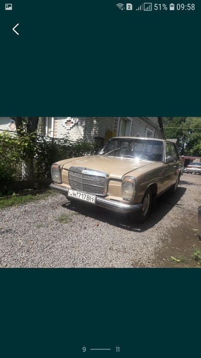 мерседес ретро 115